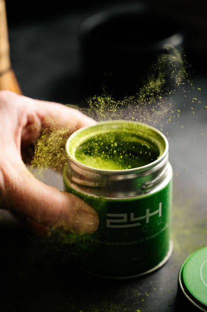 24H Flow – Ceremonial Grade Japanese Matcha 30g | Premium Green Tea Powder First Harvest | Kagoshima, Japan
