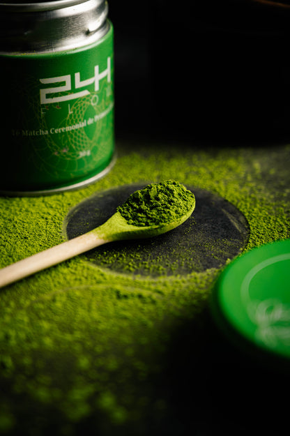 24H Flow – Ceremonial Grade Japanese Matcha 30g | Premium Green Tea Powder First Harvest | Kagoshima, Japan