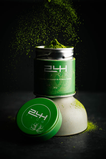 24H Flow – Ceremonial Grade Japanese Matcha 30g | Premium Green Tea Powder First Harvest | Kagoshima, Japan
